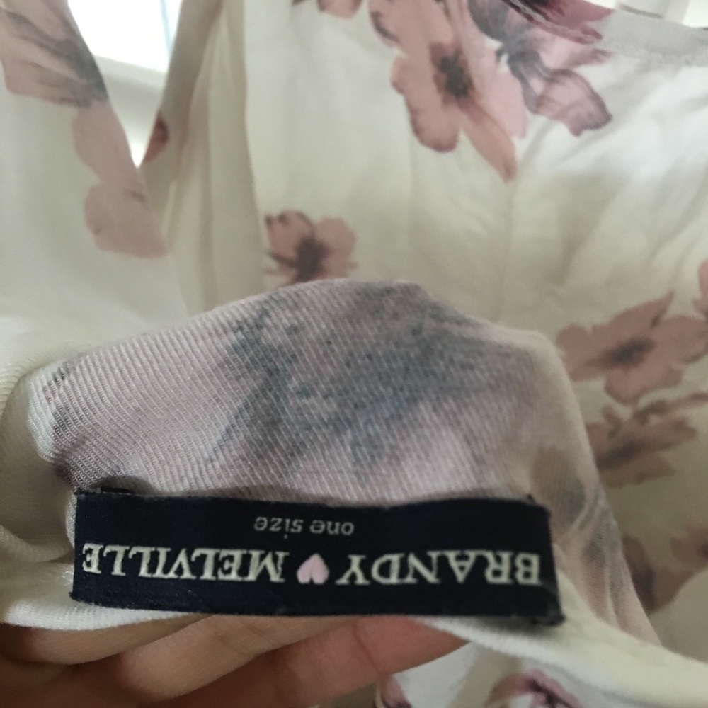 Brandy Melville floral slip dress